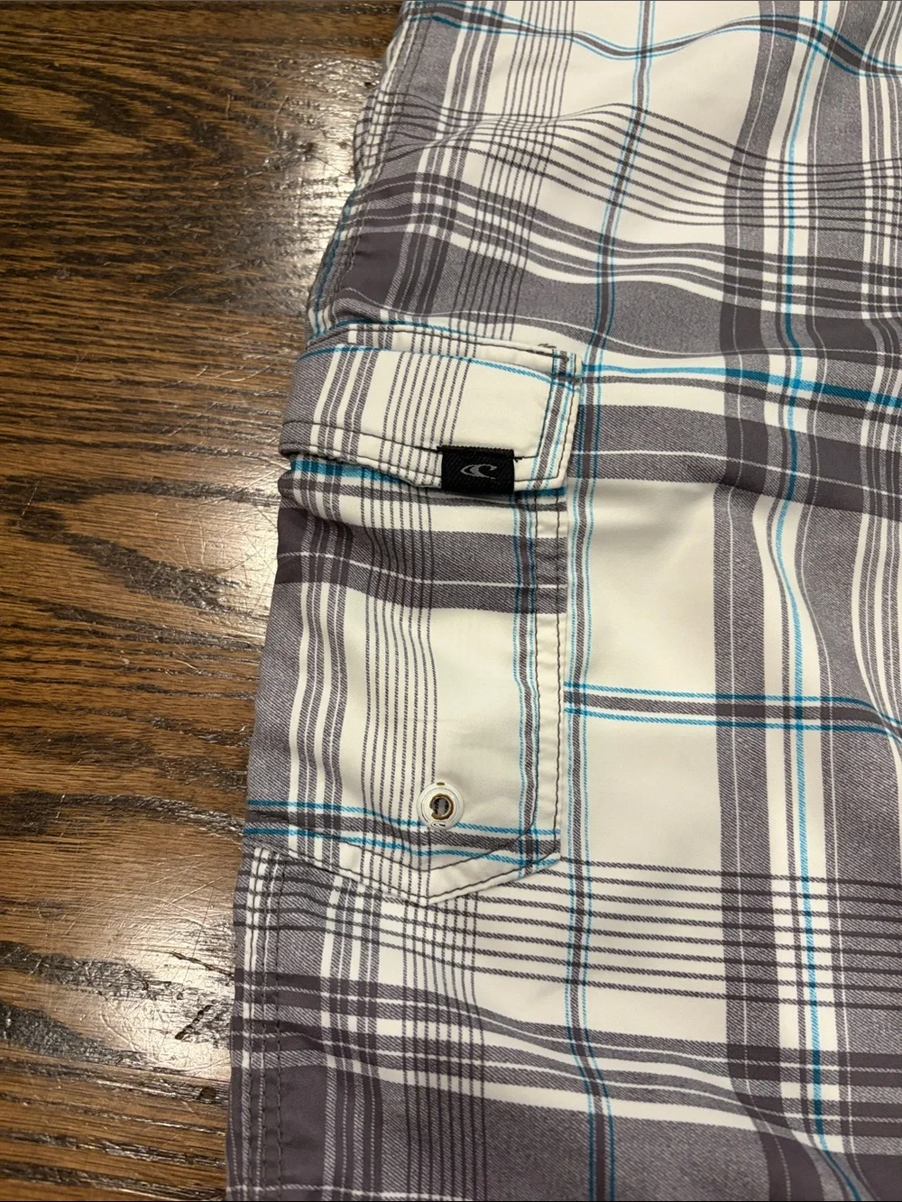 O’Neill Men’s Plaid Swim Trunks